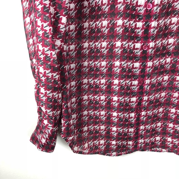 Equipment Silk Printed Button Down Blouse - Picture 4 of 8